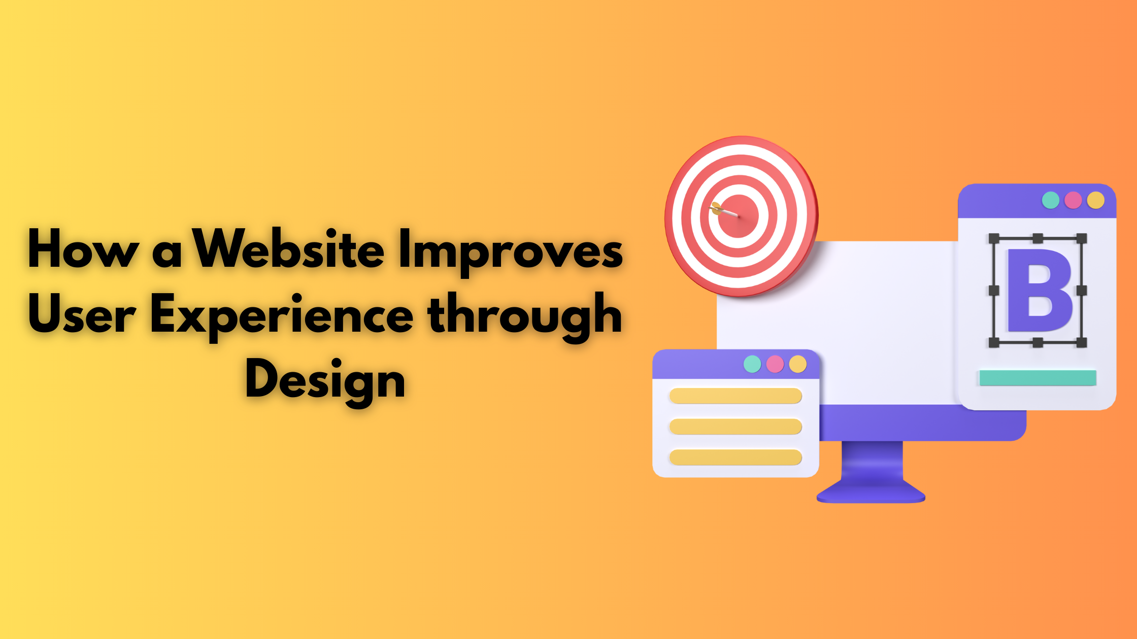 How a Website Improves User Experience through Design